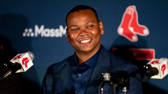 Red Sox Notebook: Work on Devers' deal began long ago; could Duran be an answer? taken at Fenway Park  (Red Sox)